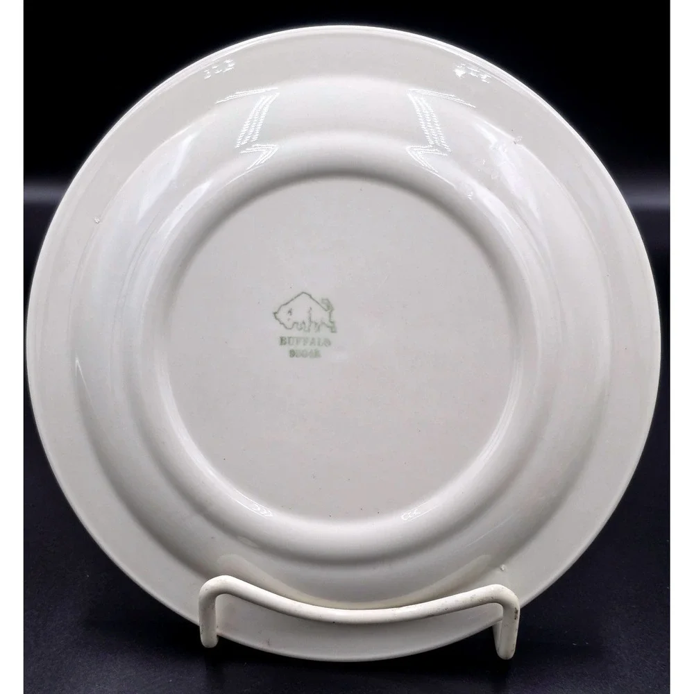 Buffalo China 9810A‎ White Salad Bread Dessert Plate 8